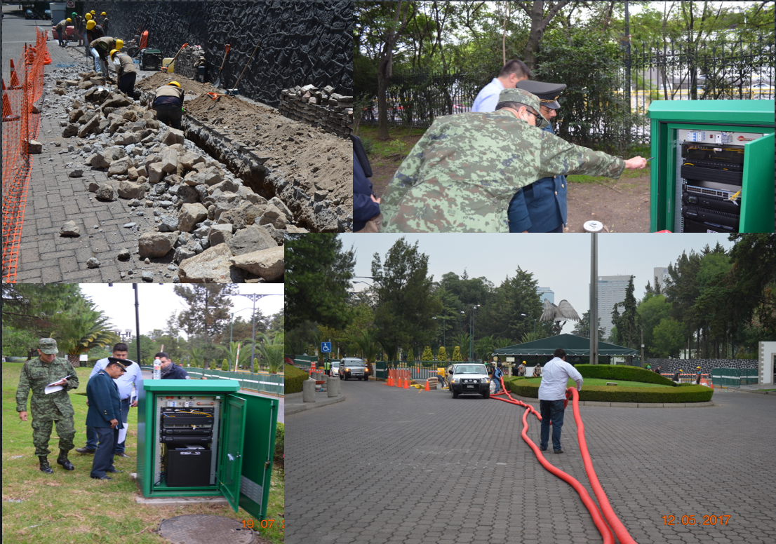 Infraestructura de red y fibra óptica